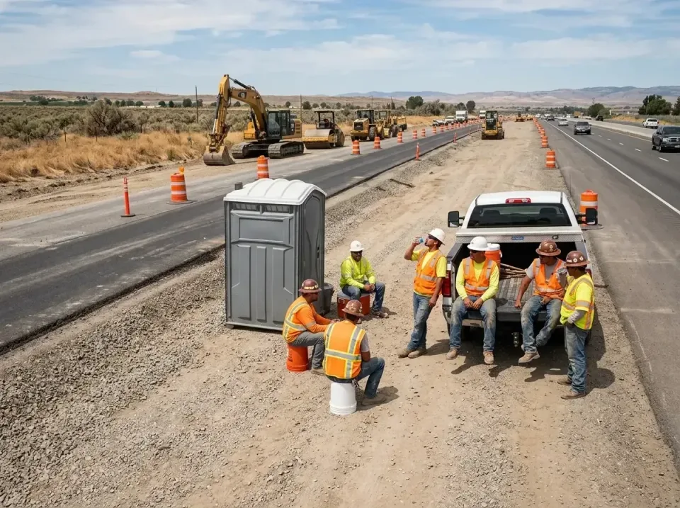 highway-road-construction-crew-007 — frequently asked questions, Porta Potty and Restroom Rentals in Chattanooga, TN